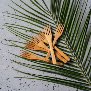 Widelec bambusowy 16 cm  