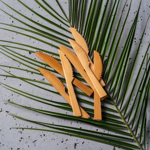 nóż bambusowy 16cm biodegradowalny