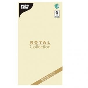 papierowy obrus kremowy