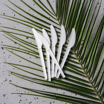 Nóż PLA 16,5 cm biały