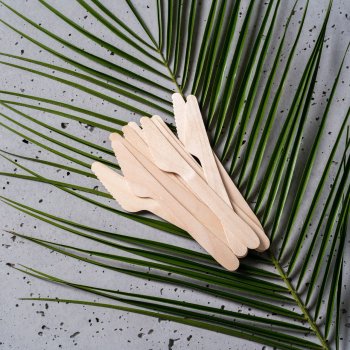 Nóż drewniany 16,5 cm - 25 sztuk