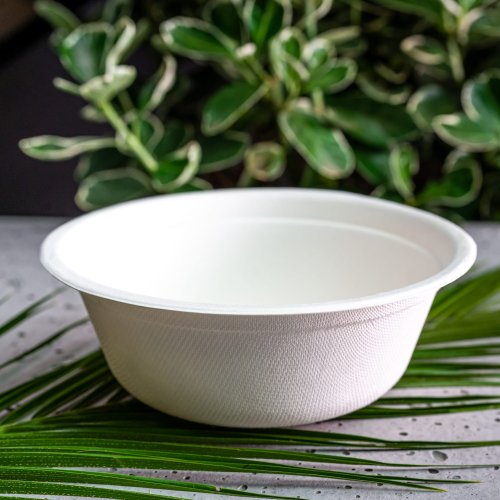 miska biała trzcina cukrowa 500ml