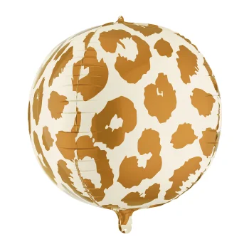  Balon foliowy Piłka w Cętki Geparda, 75 cm