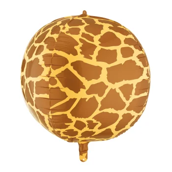  Balon foliowy Piłka w Cętki Żyrafy, 75 cm