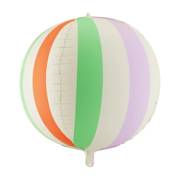 Balon foliowy Piłka w paski, 75 cm