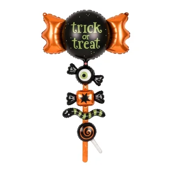 Balon foliowy Trick or treat, 89x129 cm