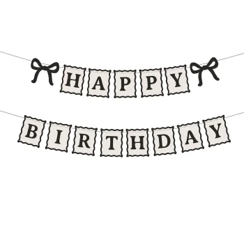 Baner Happy Birthday Kokardki, 100 cm